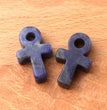 30mm Mini Ankh Natural Crystal Stone