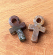 30mm Mini Ankh Natural Crystal Stone