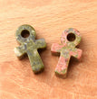 30mm Mini Ankh Natural Crystal Stone