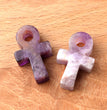 30mm Mini Ankh Natural Crystal Stone