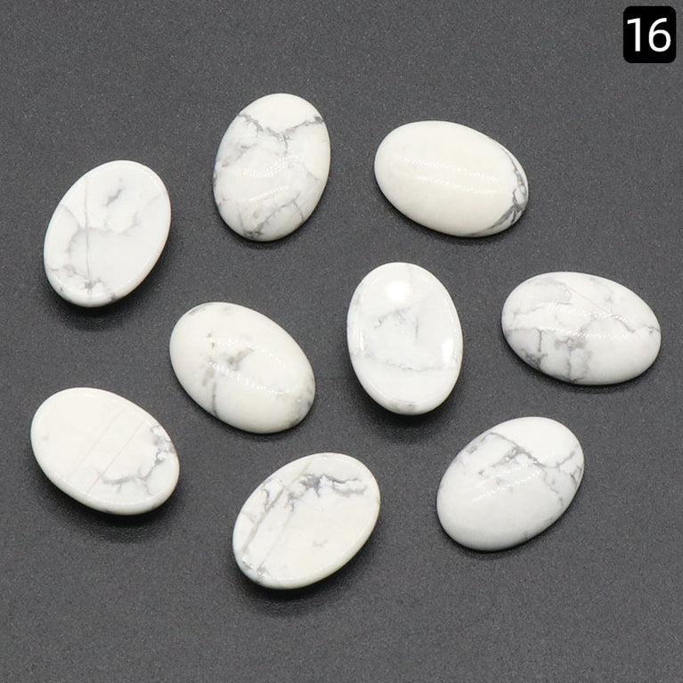 Natural Crystal Oval Cabochons