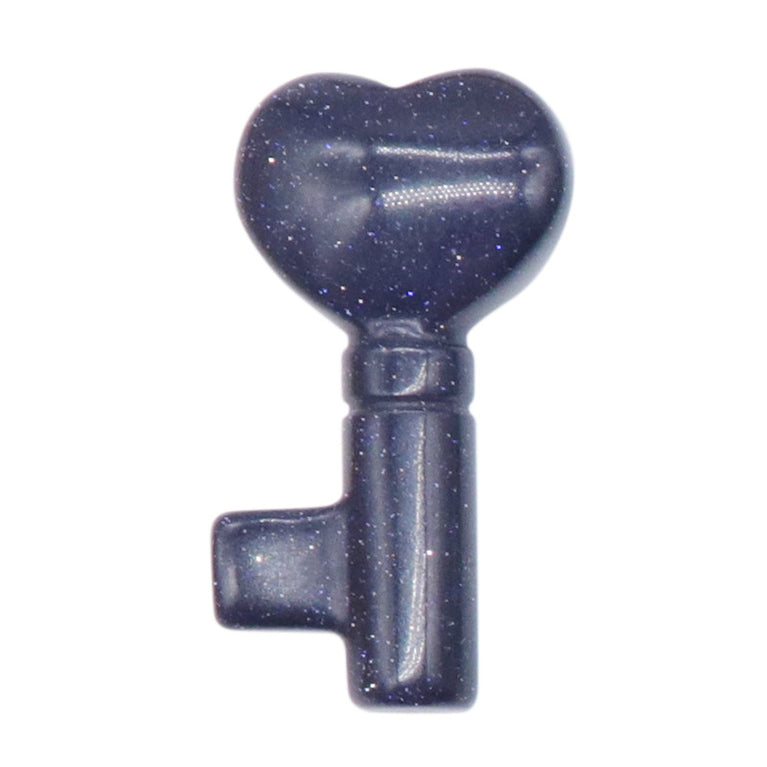 Mini Natural Crystal Key Carving