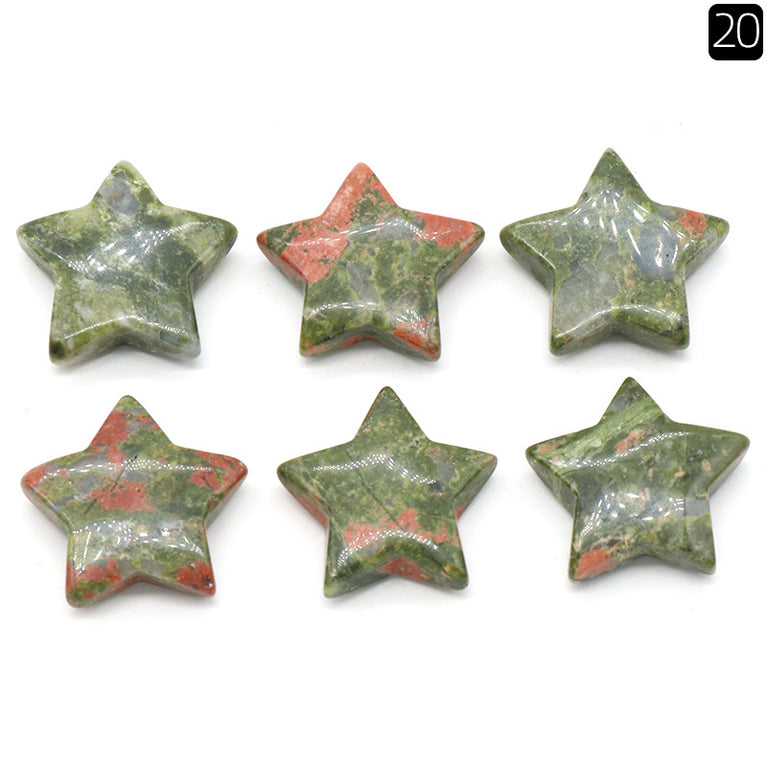 3CM Mini Stars Natural Crystal Confetti