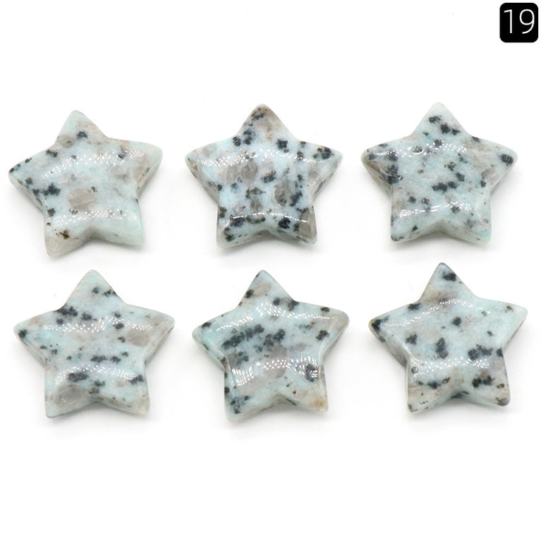 3CM Mini Stars Natural Crystal Confetti