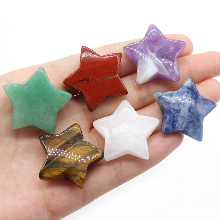 3CM Mini Stars Natural Crystal Confetti