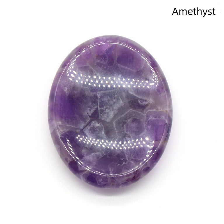 Natural Crystal Worry Stone