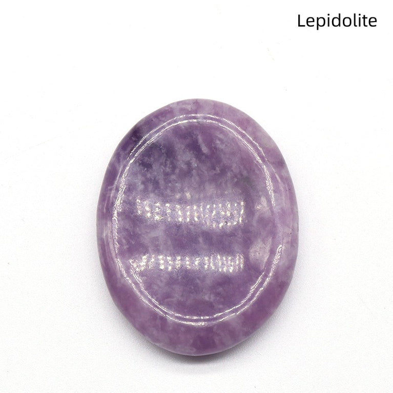 Natural Crystal Worry Stone