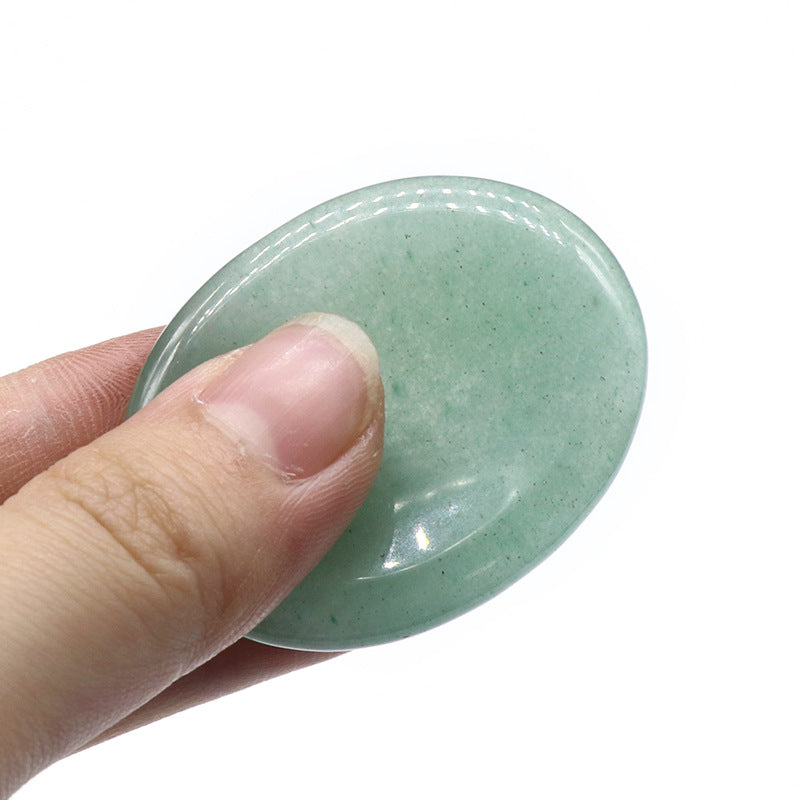 Natural Crystal Oval Worry Stone