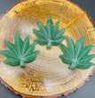 Green Aventurine Pot Leaves