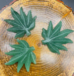 Green Aventurine Pot Leaves