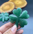 Green Aventurine Four Clover Leaves