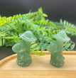 4CM Triple Mushroom Natural Crystal Carvings