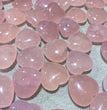 3CM/4CM High Quality Natural Rose Quartz Hearts