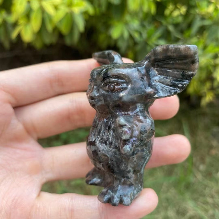 6CM Natural Crystal Gremlins Gizmo Carving