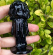 8CM Black Obsidian Harry Potter Figure Series Natural Crystal Carving