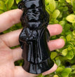 8CM Black Obsidian Harry Potter Figure Series Natural Crystal Carving