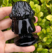 8CM Black Obsidian Harry Potter Figure Series Natural Crystal Carving