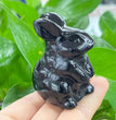 6CM Rabbit Bunny Natural Crystal Carving