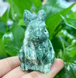 6CM Rabbit Bunny Natural Crystal Carving