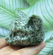 5CM Cat Head Carving Natural Crystal