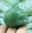 5CM Cat Head Carving Natural Crystal