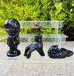 10CM Wednesday Figure Series Carving Natural Crystal