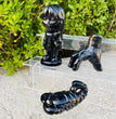 10CM Wednesday Figure Series Carving Natural Crystal