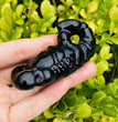 10CM Wednesday Figure Series Carving Natural Crystal