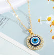 Blue Evil Eye Necklace Series