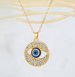 Blue Evil Eye Necklace Series