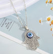 Blue Evil Eye Necklace Series