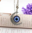 Blue Evil Eye Necklace Series