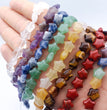 Natural Crystal Mini Star Beads Strands Loose Beads Jewelry DIY Bracelets