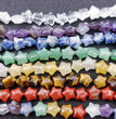 Natural Crystal Mini Star Beads Strands Loose Beads Jewelry DIY Bracelets