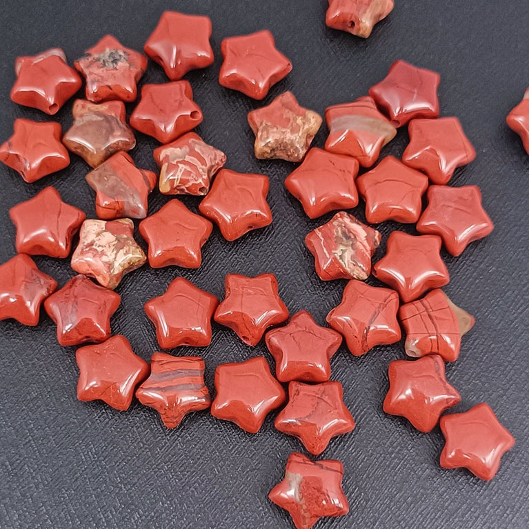 Natural Crystal Mini Star Beads Strands Loose Beads Jewelry DIY Bracelets