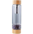 Energy Water Bottle Natural Crystal Chips with Tea Filter