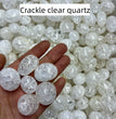 Crackle Clear Quartz Tumbles Natural Crystal Confetti Healing Energy