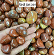 Red Jasper Tumbles Natural Crystal Confetti Healing Energy