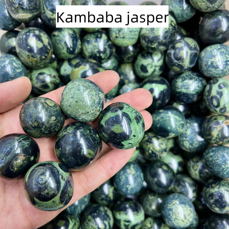 Kambaba Jasper Tumbles Natural Crystal Confetti Healing Energy