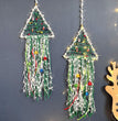 Handmade Christmas Tree Dreamcatcher Triangle Hanging Decoration Gifts