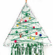 Handmade Christmas Tree Dreamcatcher Triangle Hanging Decoration Gifts