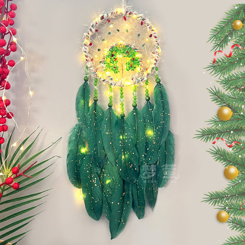 Handmade Christmas Tree Dreamcatcher Wholesale Hanging Decoration Gifts