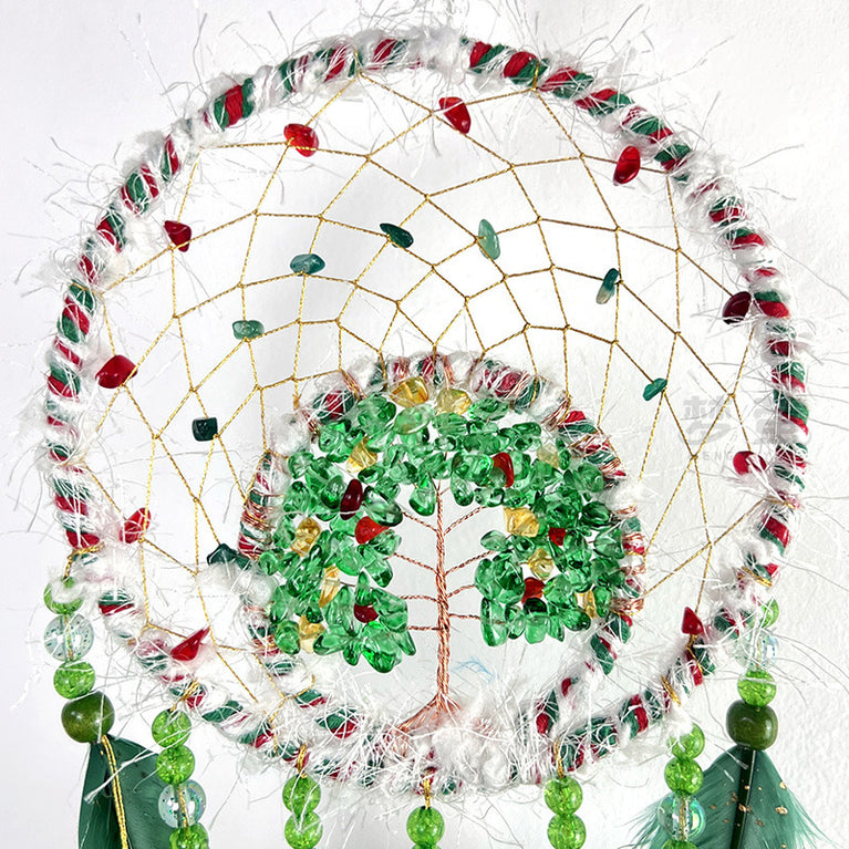 Handmade Christmas Tree Dreamcatcher Wholesale Hanging Decoration Gifts