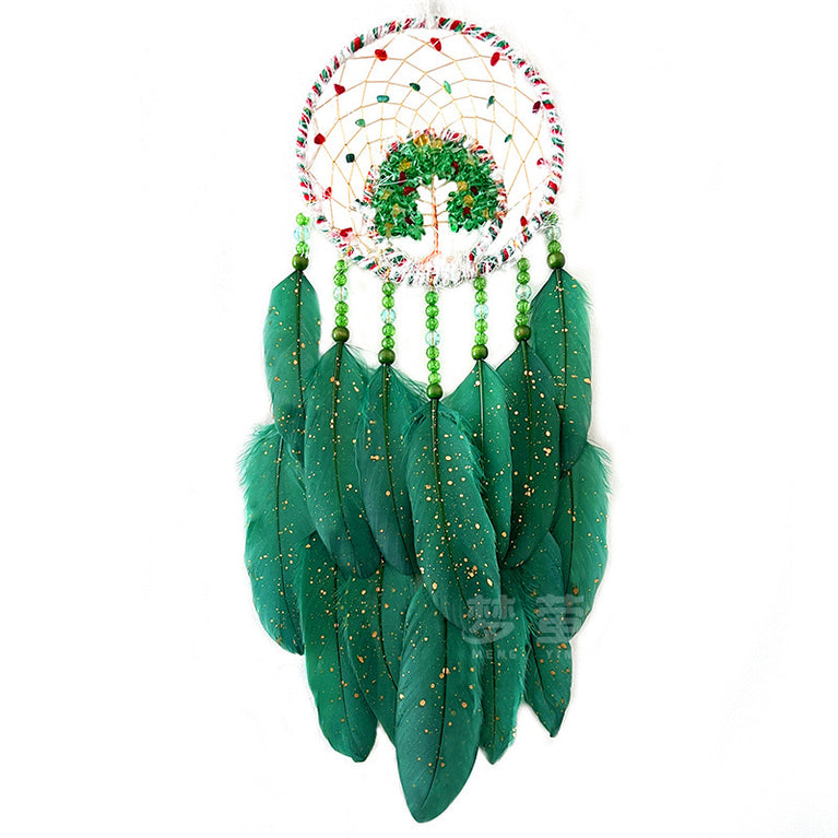 Handmade Christmas Tree Dreamcatcher Wholesale Hanging Decoration Gifts