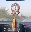 Handmade Christmas Tree Santa Clause Dreamcatcher Wholesale Car Hanging Decoration Gifts