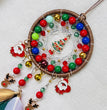 Handmade Christmas Tree Santa Clause Dreamcatcher Wholesale Car Hanging Decoration Gifts