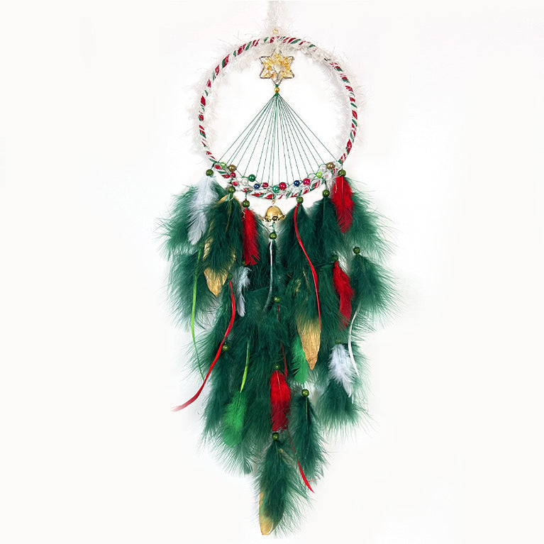 Handmade Christmas Tree Dreamcatcher Wholesale Hanging Decoration Gifts