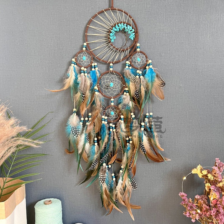 Handmade Turquoise Life Tree Dreamcatcher Wholesale Hanging Decoration Gifts