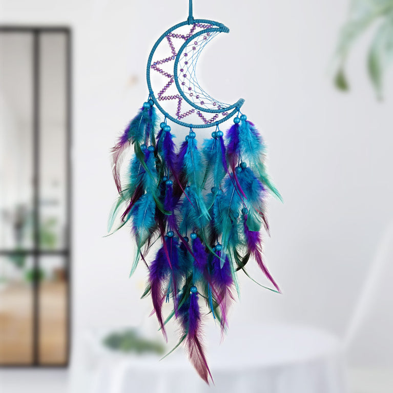 Handmade Moon Dreamcatcher Wholesale Hanging Decoration Gifts