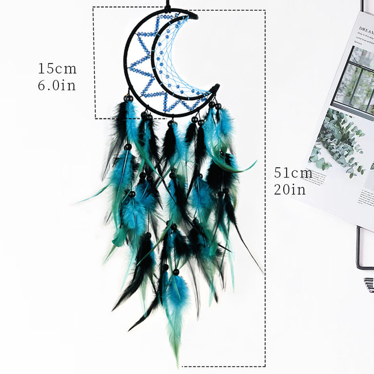 Handmade Moon Dreamcatcher Wholesale Hanging Decoration Gifts